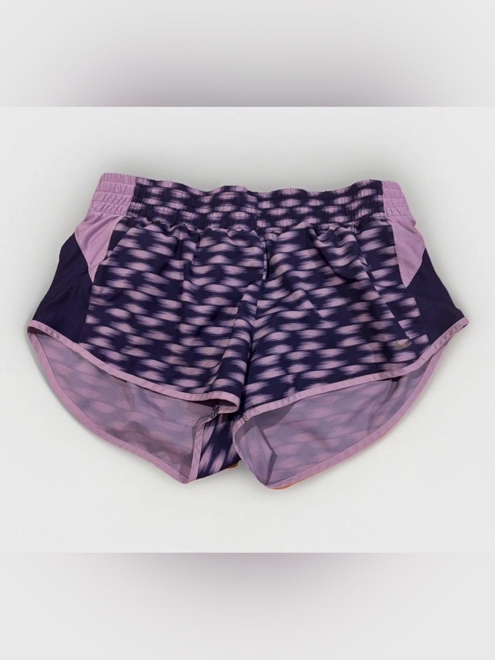 Nike Dri Fit Running Shorts Women’s Purple Drawstring Gym Workout Size Medium